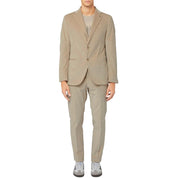 AT.P.CO Beige Cotton Men Suit
