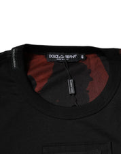 Dolce & Gabbana Multicolor Camouflage Crew Neck T-shirt