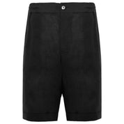 Alpha Studio Black Linen Short