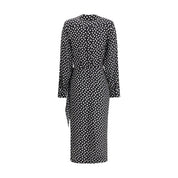 Crida Milano Black Silk Cocktail Dress