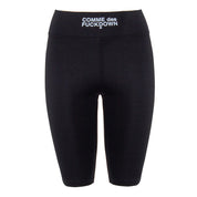 Comme Des Fuckdown Black Polyester Women Leggings