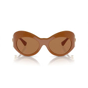 Versace Brown Acetate Sunglasses