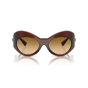 Versace Brown Acetate Sunglasses