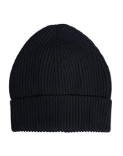 Dolce & Gabbana Black Cashmere Knitted Winter Beanie Hat