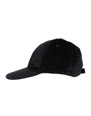 Dolce & Gabbana Black Cotton 6 Panels Baseball Cap