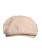 Dolce & Gabbana Beige Cotton Newsboy Capello Cabbie Hat