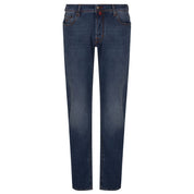 Jacob Cohen Blue Cotton Men's Slim Fit Jean
