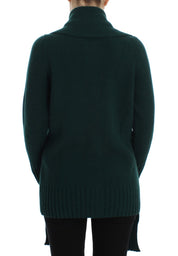 Dolce & Gabbana Green Knitted Cashmere Cardigan