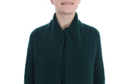 Dolce & Gabbana Green Knitted Cashmere Cardigan