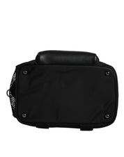Dolce & Gabbana Black Shoulder Strap Pet Carry Logo Plaque Bag