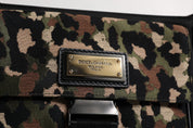 Dolce & Gabbana Multicolor Leopard Jacquard Crossbody Bag
