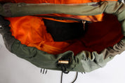 Dolce & Gabbana Military Green Patchwork Travel Backpack Bag