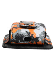 Dolce & Gabbana Multicolor Camouflage Leather Airpods Case