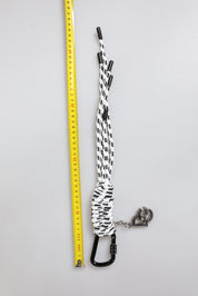 Dolce & Gabbana Multicolor Tape String DG Logo Keychain Polyester Keyring