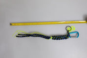 Dolce & Gabbana Multicolor Tape String DG Logo Keychain Polyester Keyring