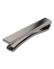 Dolce & Gabbana Black Tone Brass Logo Branded Tie Clip Bar