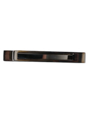 Dolce & Gabbana Black Tone Brass Logo Branded Tie Clip Bar