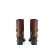 Burberry Brown Leather Boot