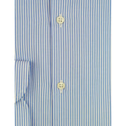 Bagutta Light Blue Cotton Men Shirt