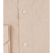 Bagutta Beige Linen Men Shirt