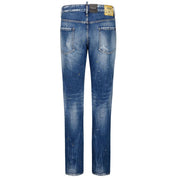 Dsquared² Blue Cotton Men's Slim-Fit Jean