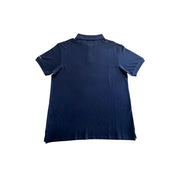 Trussardi Beachwear Blue Cotton Men's Polo Shirt
