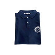 Trussardi Beachwear Blue Cotton Men's Polo Shirt