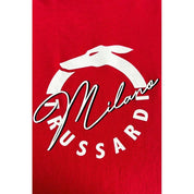Trussardi Beachwear Red Cotton Men T-Shirt