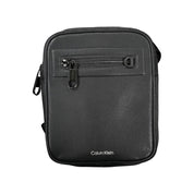 Calvin Klein Black Polyester Men's Shoulder Bag