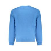 Napapijri Light Blue Cotton Men Sweater
