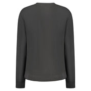 North Sails Black Polyester Women Sweater