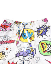 Dolce & Gabbana White Cartoon Print Cotton Men Pajama Set Sleepwear