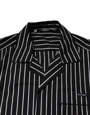 Dolce & Gabbana Black White Stripes Cotton Men Pajama Set Sleepwear