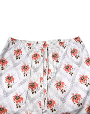 Dolce & Gabbana Multicolor Floral Print Cotton Pajama Set Sleepwear