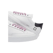 D.A.T.E Beige Leather Sneaker