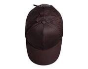 Dolce & Gabbana Brown Cotton DG Crown 6 Panels Baseball Cap