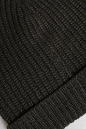 Dolce & Gabbana Dark Gray Cashmere Knit Winter Beanie Hat