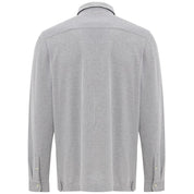 Corneliani Gray Cotton Shirt