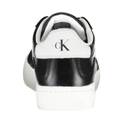Calvin Klein Black Leather Women's Sneaker