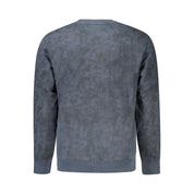 Hugo Boss Blue Cotton Men Sweater