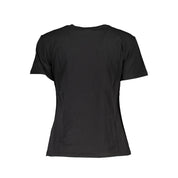 Patrizia Pepe Black Cotton Women T-Shirt