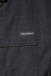 Dolce & Gabbana Black Cotton Men Pajama Set Sleepwear