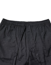 Dolce & Gabbana Black Cotton Men Pajama Set Sleepwear