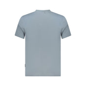 Napapijri Gray Cotton Men T-Shirt