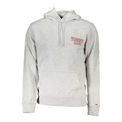 Tommy Hilfiger Grigio Cotton Men's Hoodie