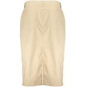Gant Beige Cotton Women Skirt