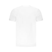 Cavalli Class White Cotton Men T-Shirt