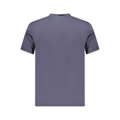 Napapijri Blue Cotton Men T-Shirt