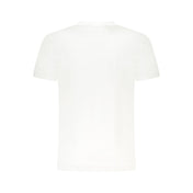 Cavalli Class White Cotton Men T-Shirt