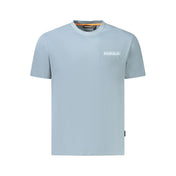Napapijri Gray Cotton Men T-Shirt